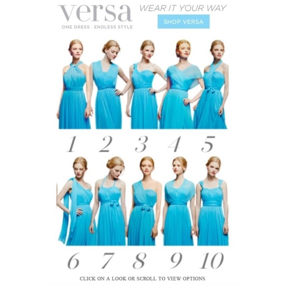HP! Versa Convertible Bridesmaid Dress - Persimmon - Picture 3 of 4